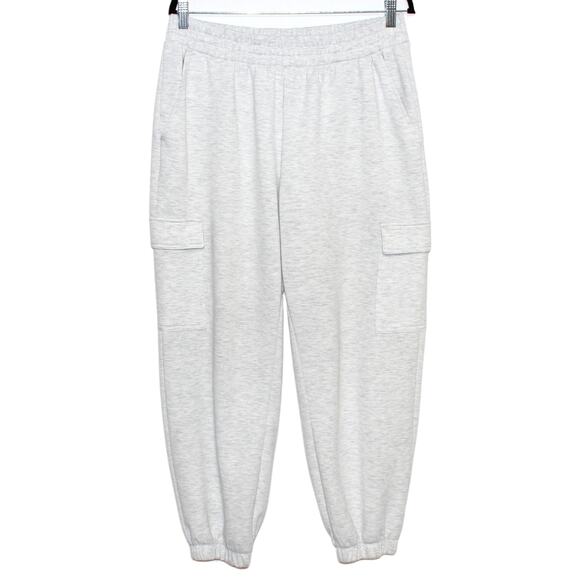 Yogalicious Light Grey Jogger Sweatpants Size XL - Picture 2 of 9